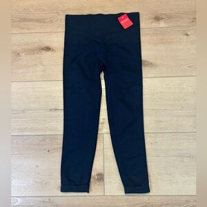 SPANX Lamn Leggings Large Navy NWT